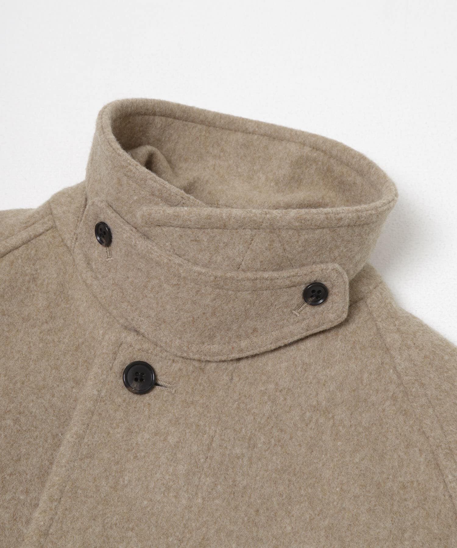 URBAN RESEARCH「WOOL BEAVER BELTED COAT」|ステンカラーコート|