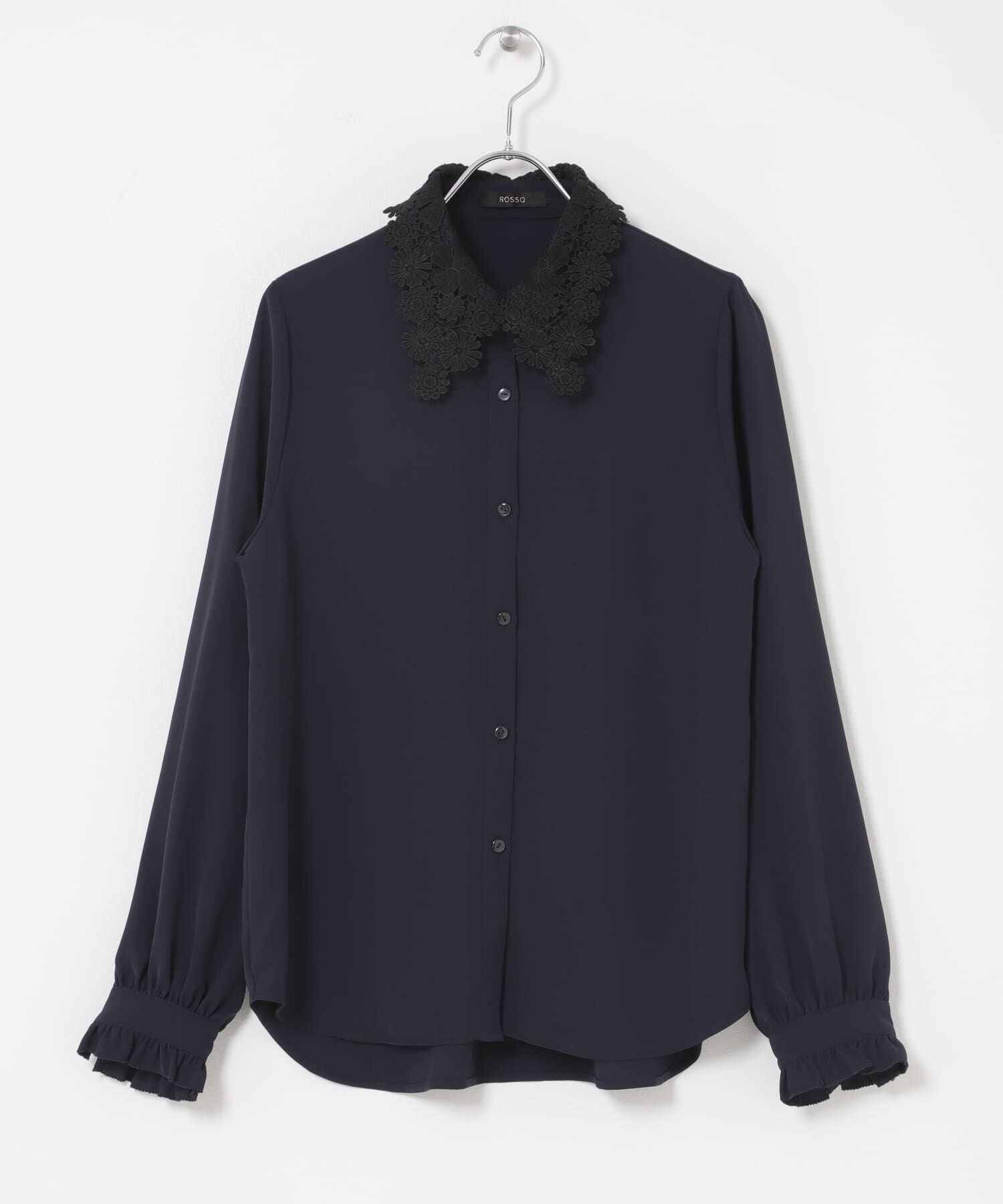 URBAN RESEARCH ROSSO「『WEB/一部店舗限定』レースカラーブラウス」|シャツ・ブラウス|