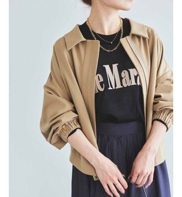 le.coeur blanc「シアー刺繍ロゴニット」|ニット・セーター|