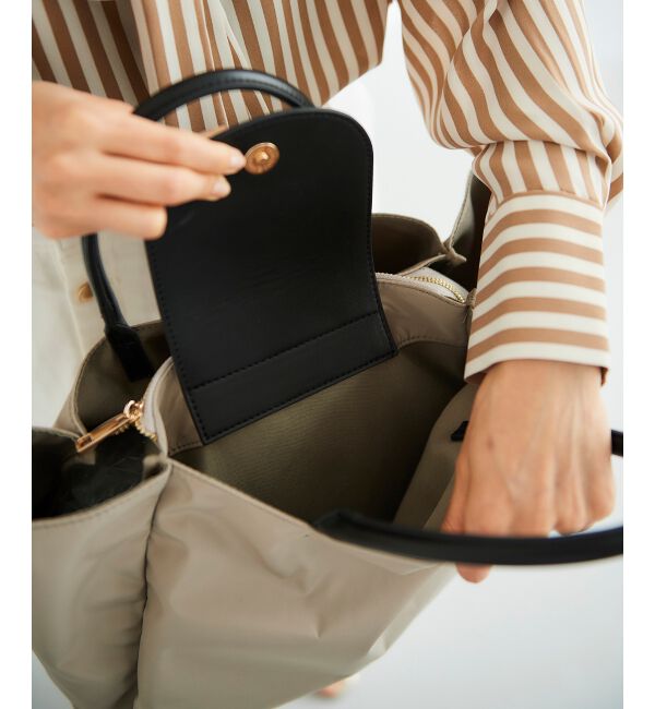 le.coeur blanc「フラップツキトート」|トートバッグ|