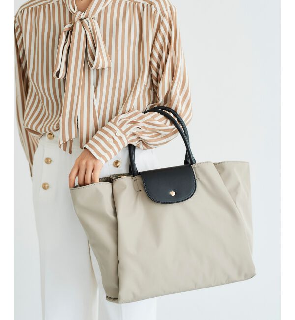 le.coeur blanc「フラップツキトート」|トートバッグ|