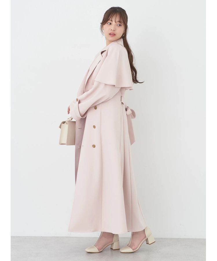 earth music&ecology「2WAYケープトレンチコート」|トレンチコート|