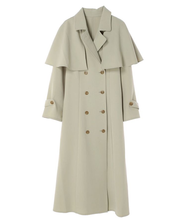 earth music&ecology「2WAYケープトレンチコート」|トレンチコート|