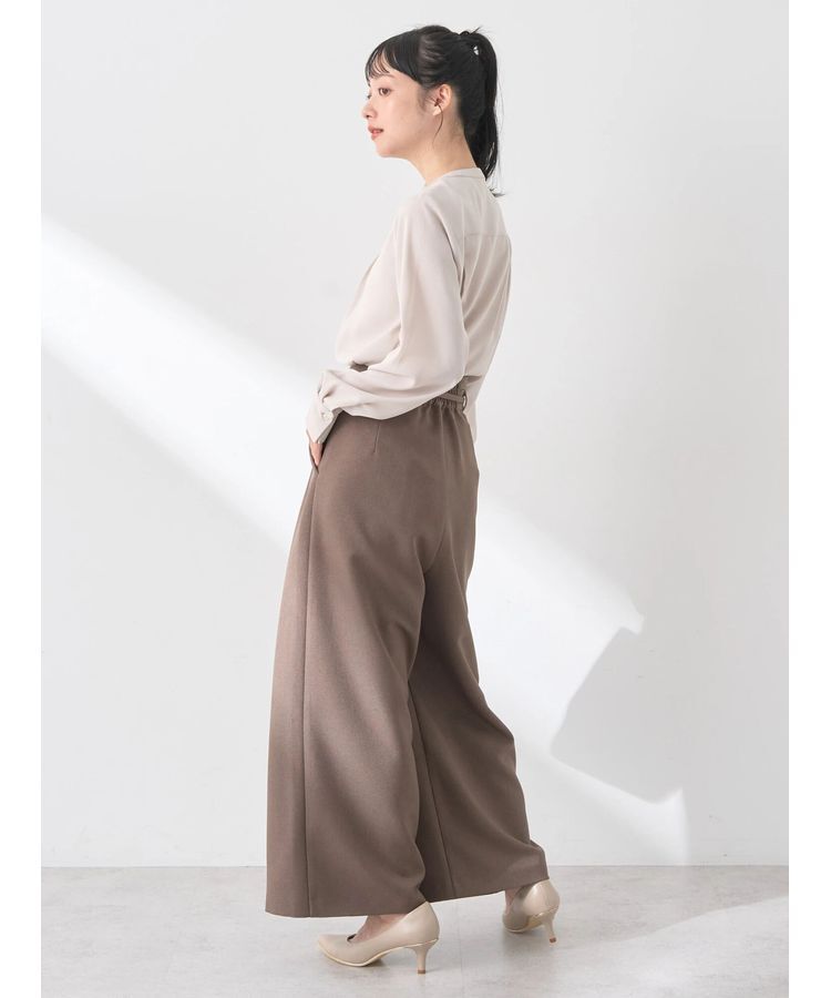 earth music&ecology「ベルト付きワイドパンツ」|その他|