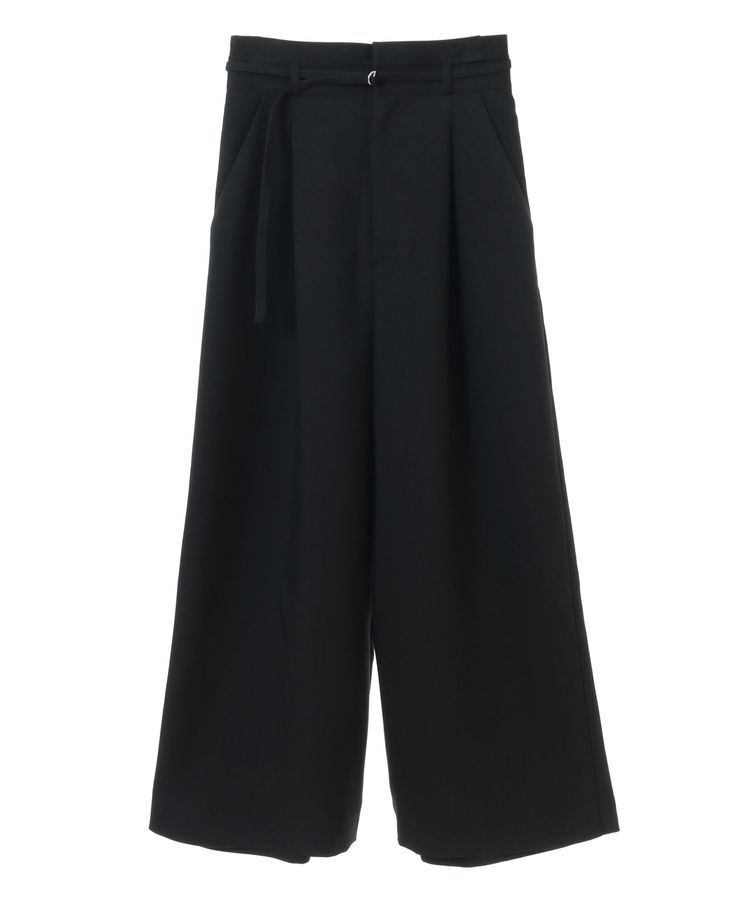 earth music&ecology「ベルト付きワイドパンツ」|その他|