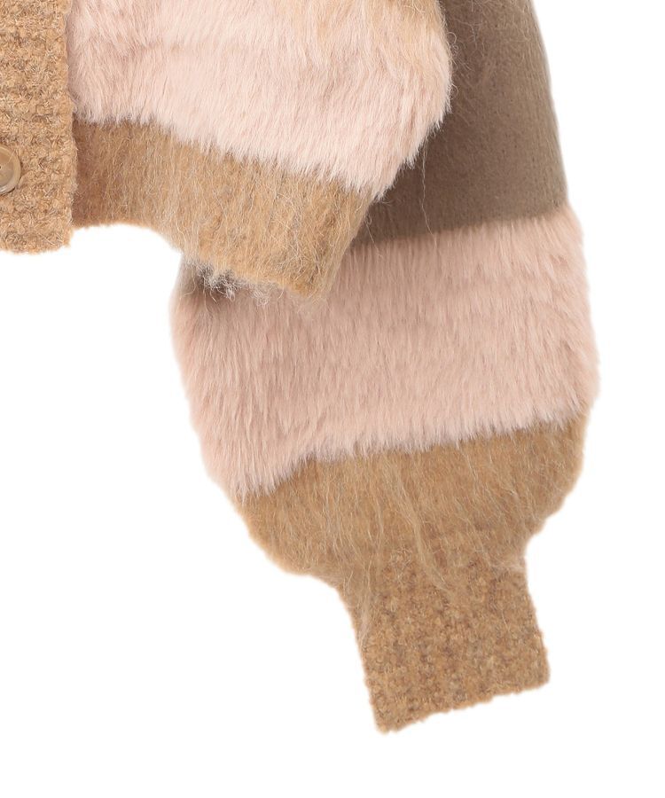 earth music&ecology「フェザーミックスインターシャカーディガン」|カーディガン|