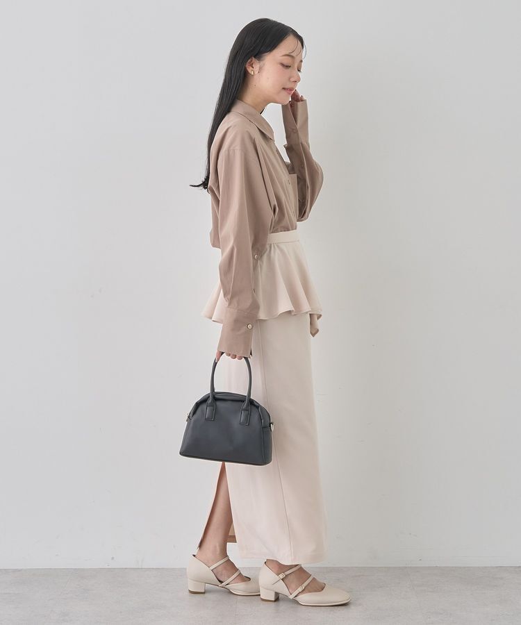 earth music&ecology「ペプラムスカート」|タイト|