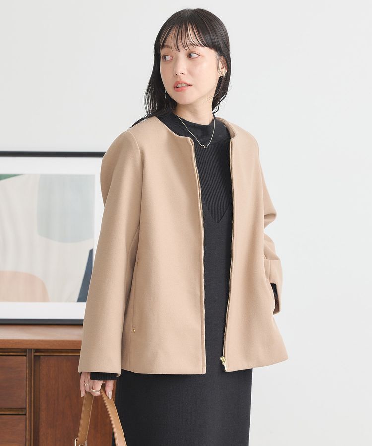 earth music&ecology「2Wayフードショートコート」|その他|