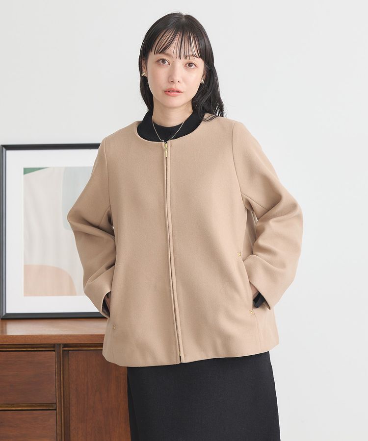 earth music&ecology「2Wayフードショートコート」|その他|