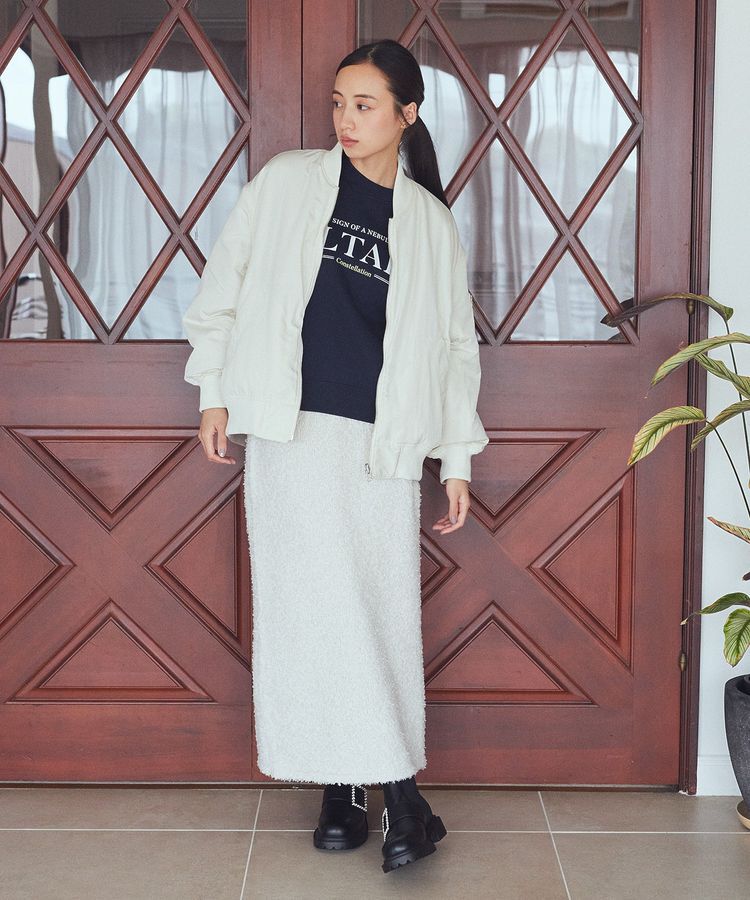 earth music&ecology「アソートロゴショートスウェット」|スウェット・ジャージ|