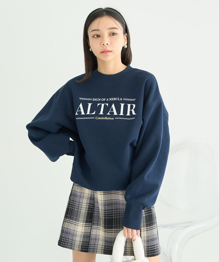 earth music&ecology「アソートロゴショートスウェット」|スウェット・ジャージ|