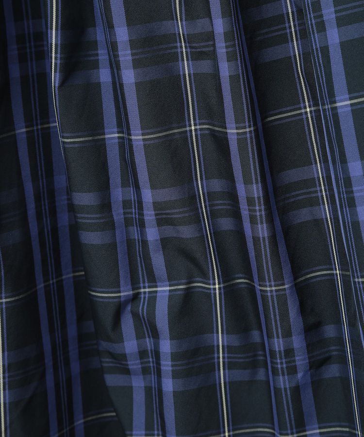 earth music&ecology「メモリータフタチェックスカート」|フレア|