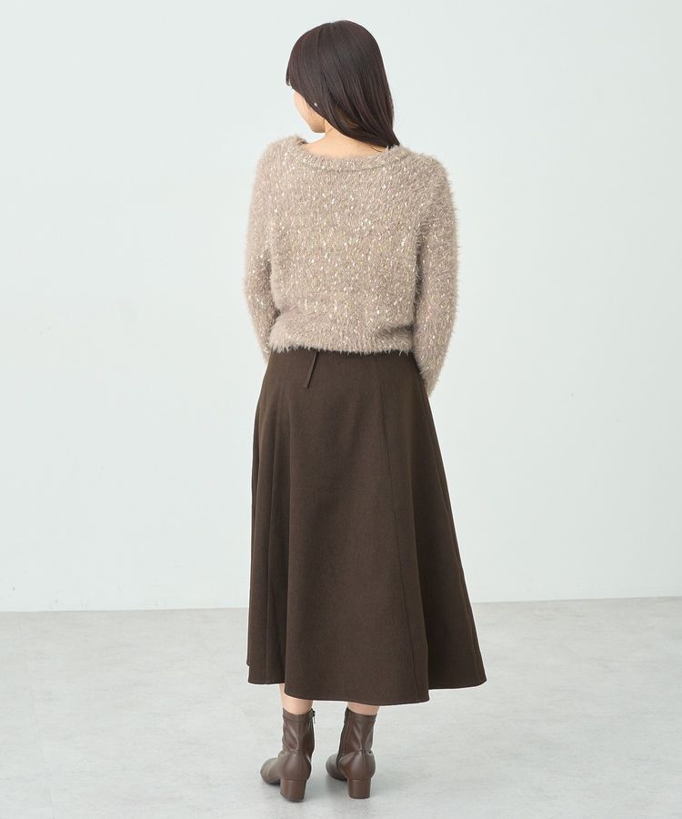 earth music&ecology「ジャンボノットシャギーニットプルオーバー」|ニット・セーター|