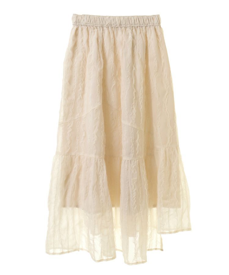 earth music&ecology「エンブロイダリーチュールティアードスカート」|スカート|