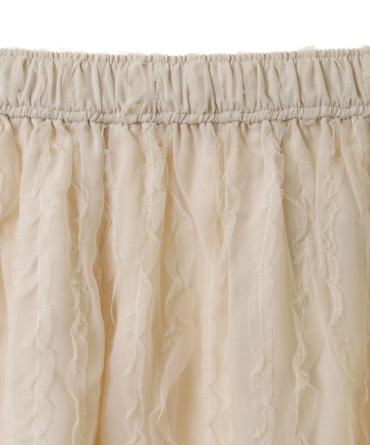 earth music&ecology「エンブロイダリーチュールティアードスカート」|スカート|