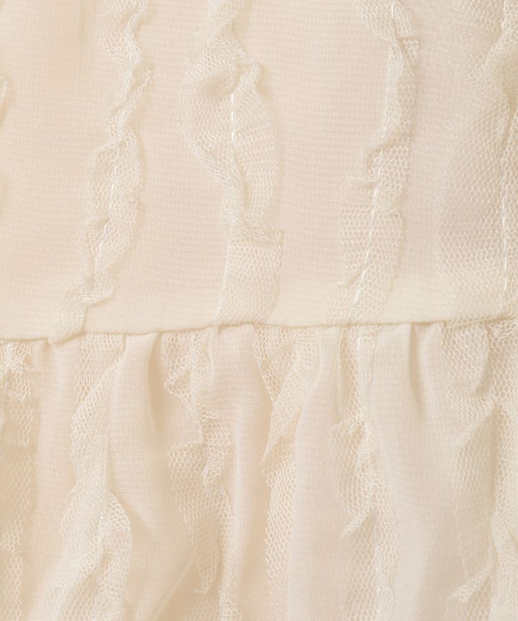 earth music&ecology「エンブロイダリーチュールティアードスカート」|スカート|