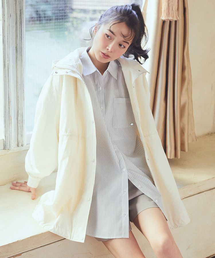 earth music&ecology「2wayショルダードロストリボンシャツ」|シャツ・ブラウス|