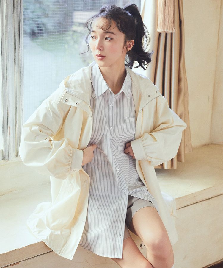 earth music&ecology「2wayショルダードロストリボンシャツ」|シャツ・ブラウス|