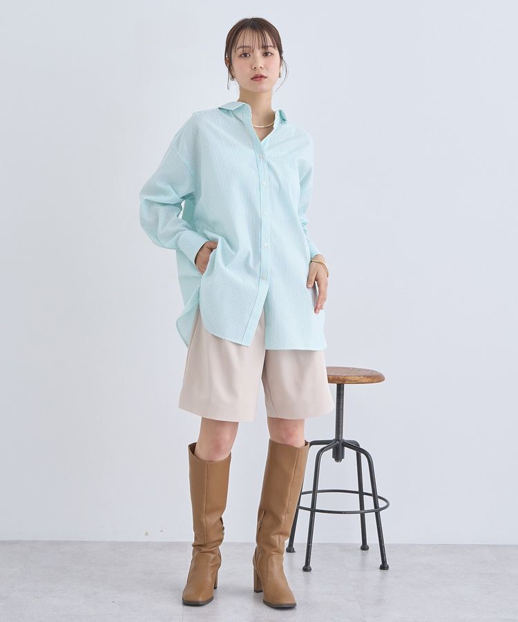 earth music&ecology「サッカーレギュラーシャツ」|シャツ・ブラウス|