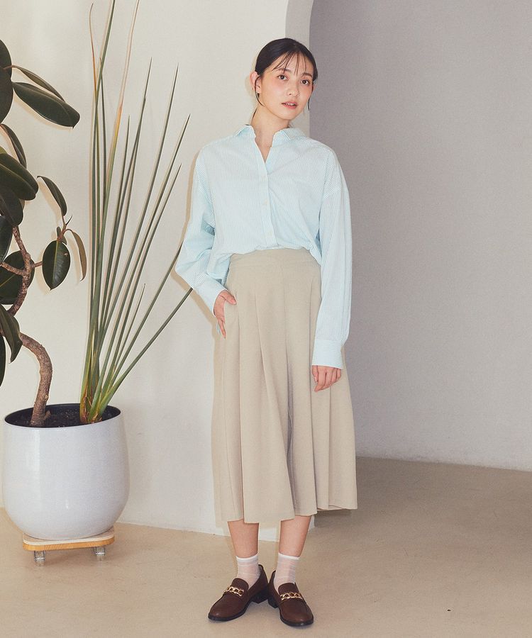 earth music&ecology「サッカーレギュラーシャツ」|シャツ・ブラウス|