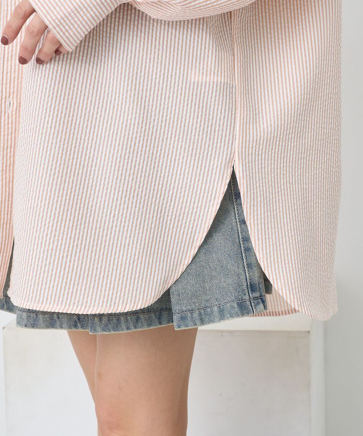 earth music&ecology「サッカーレギュラーシャツ」|シャツ・ブラウス|