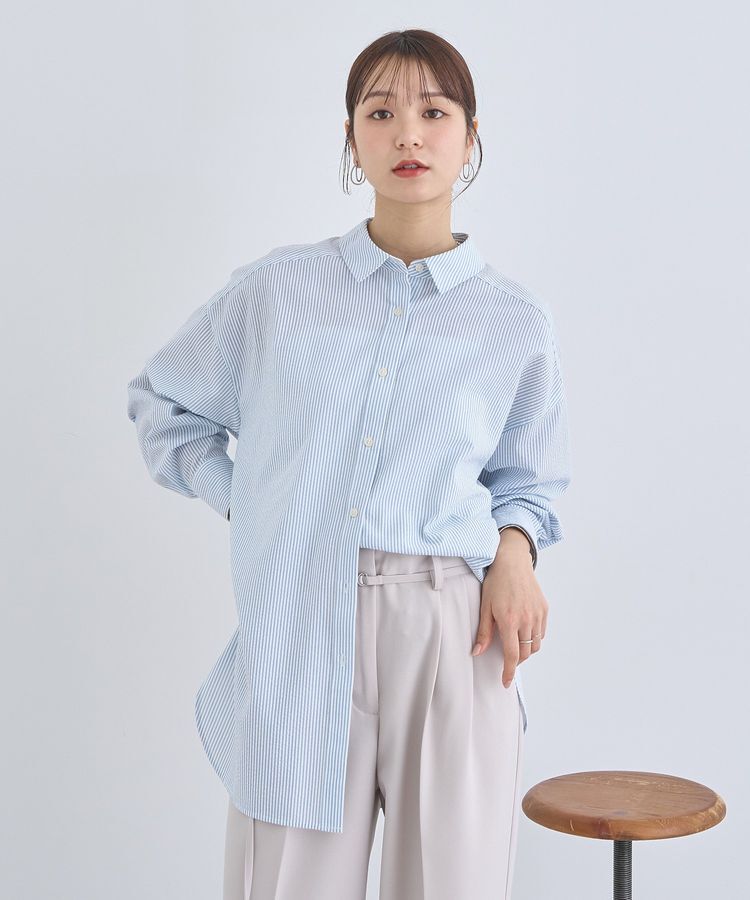 earth music&ecology「サッカーレギュラーシャツ」|シャツ・ブラウス|