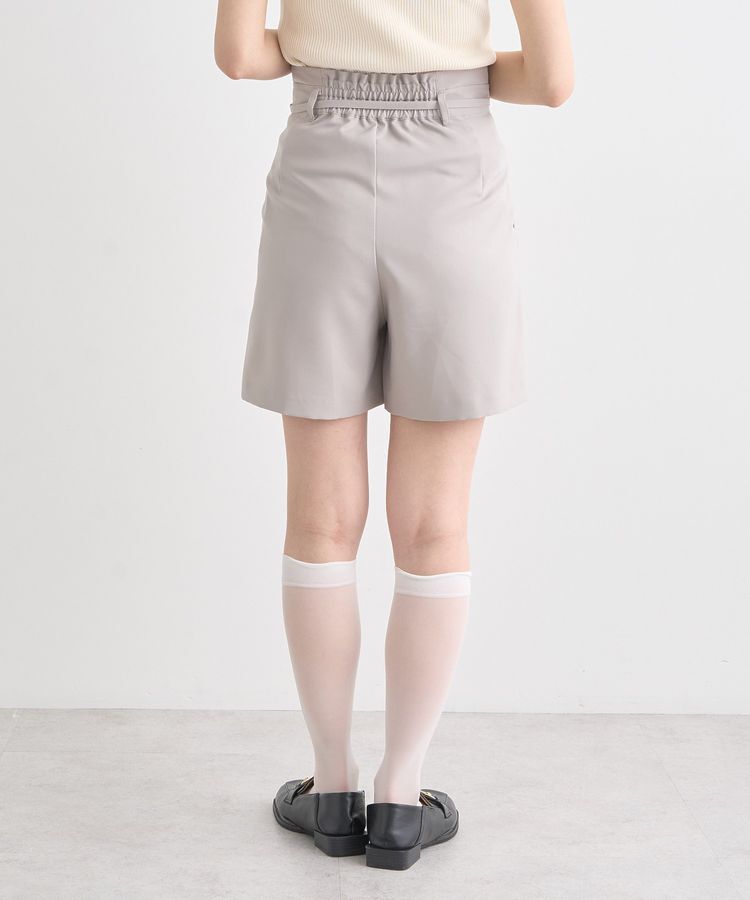 earth music&ecology「ウエストベルト付きショートパンツ」|その他|