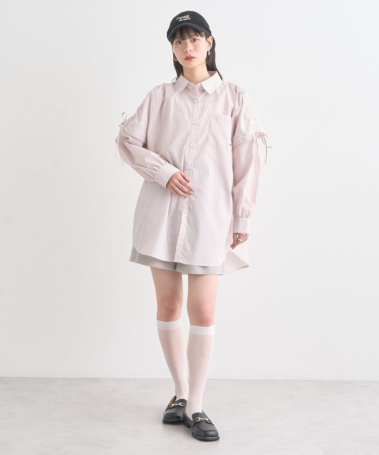 earth music&ecology「ウエストベルト付きショートパンツ」|その他|