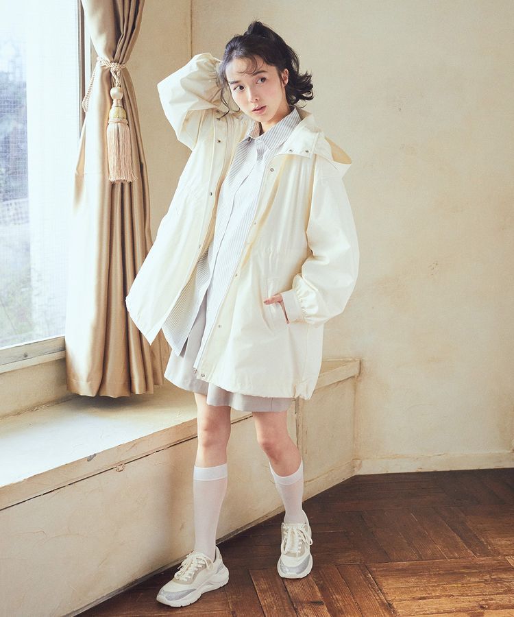 earth music&ecology「ウエストベルト付きショートパンツ」|その他|