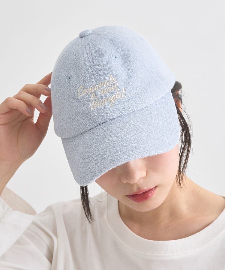 earth music&ecology「メッセージ刺繍パイルキャップ」|その他|