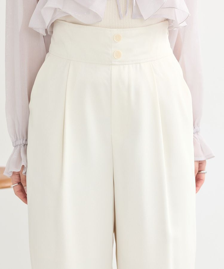 earth music&ecology「ハイウエストワイドパンツ」|その他|