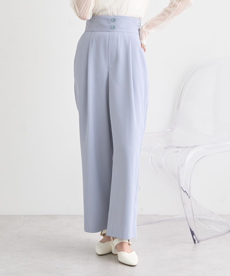 earth music&ecology「ハイウエストワイドパンツ」|その他|