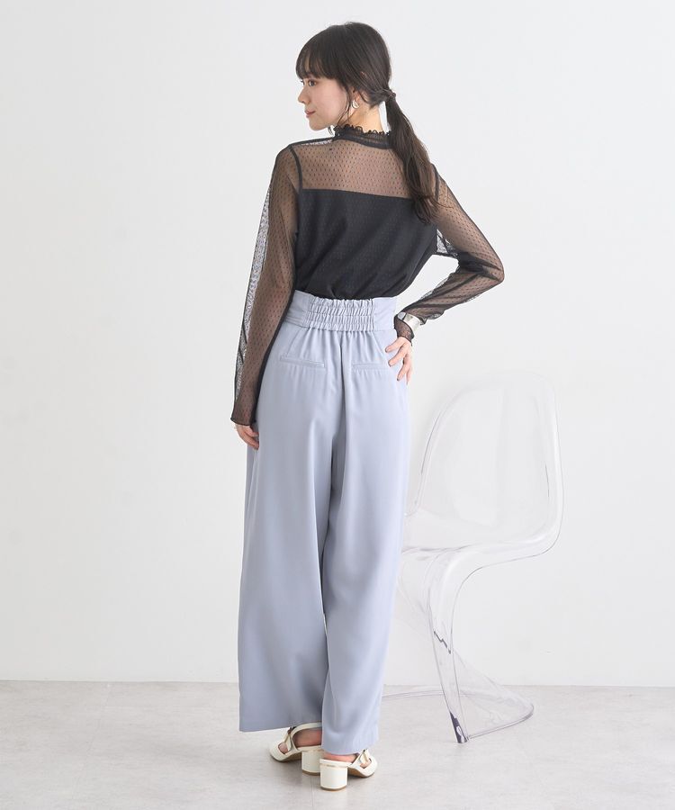 earth music&ecology「ハイウエストワイドパンツ」|その他|