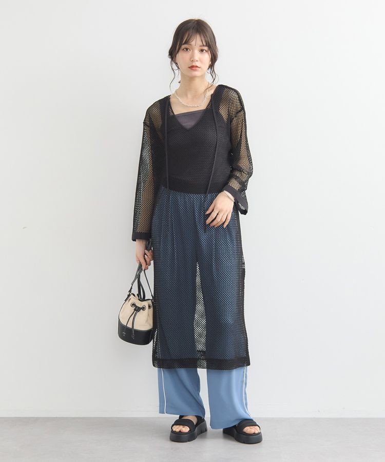 earth music&ecology「メッシュレイヤードワンピース」|ワンピース|