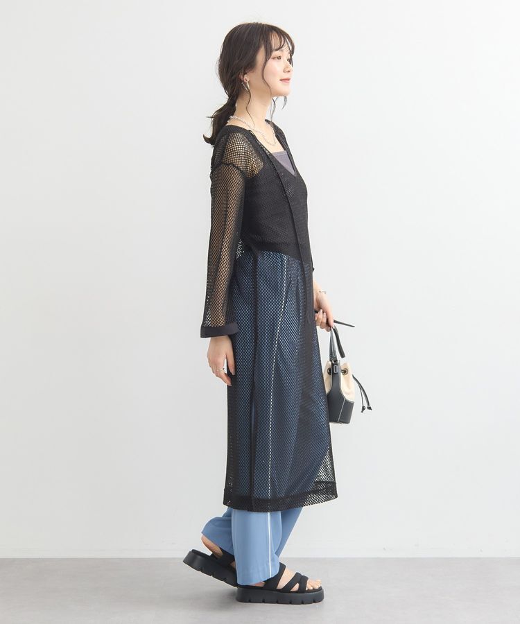 earth music&ecology「メッシュレイヤードワンピース」|ワンピース|