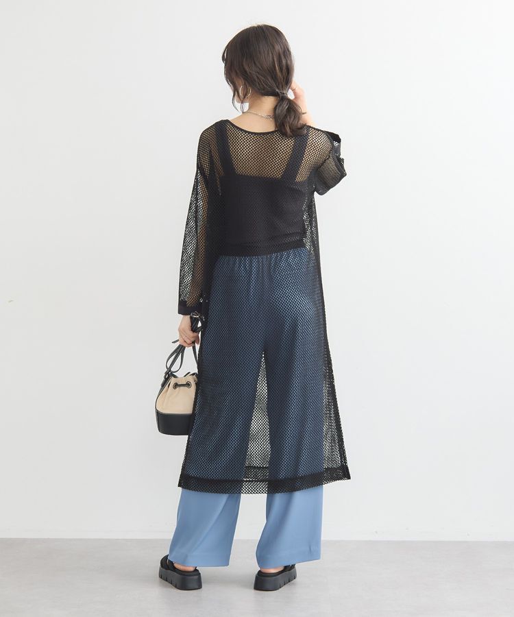 earth music&ecology「メッシュレイヤードワンピース」|ワンピース|