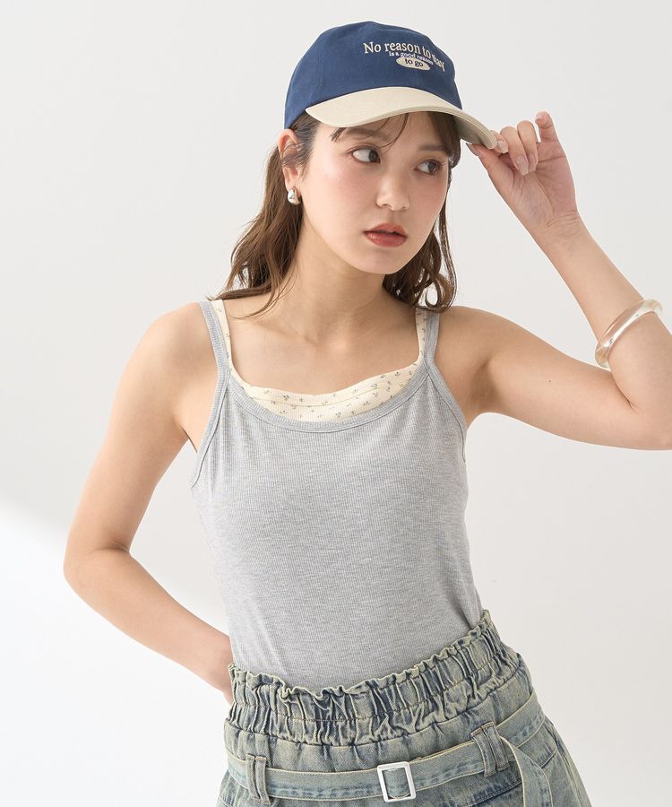 earth music&ecology「レイヤードキャミソール」|キャミソール|