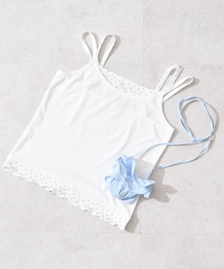 earth music&ecology「レイヤードキャミソール」|キャミソール|