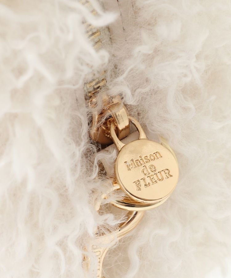 Maison de FLEUR「フェイクファーミニショルダーバッグ」|ショルダー・メッセンジャー|