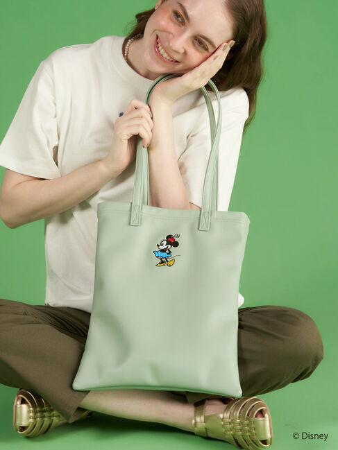  「フェイクレザートートバッグ/Disney」|ハンドバッグ|