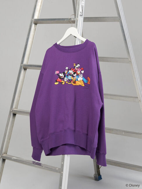  「FRIENDSプリント裏起毛プルオーバー/Disney」|Tシャツ・カットソー|