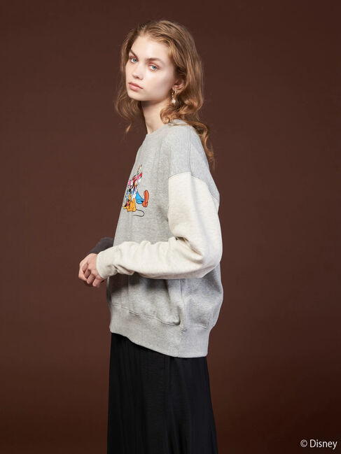  「FRIENDSプリント裏起毛プルオーバー/Disney」|Tシャツ・カットソー|