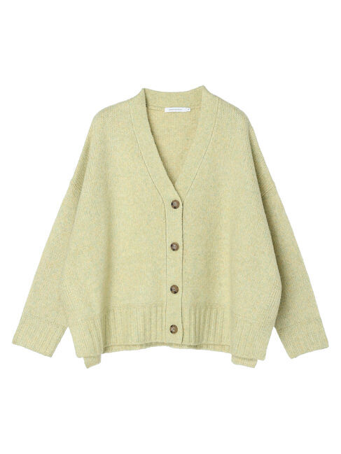  「カラーMIXニットカーディガン」|カーディガン|