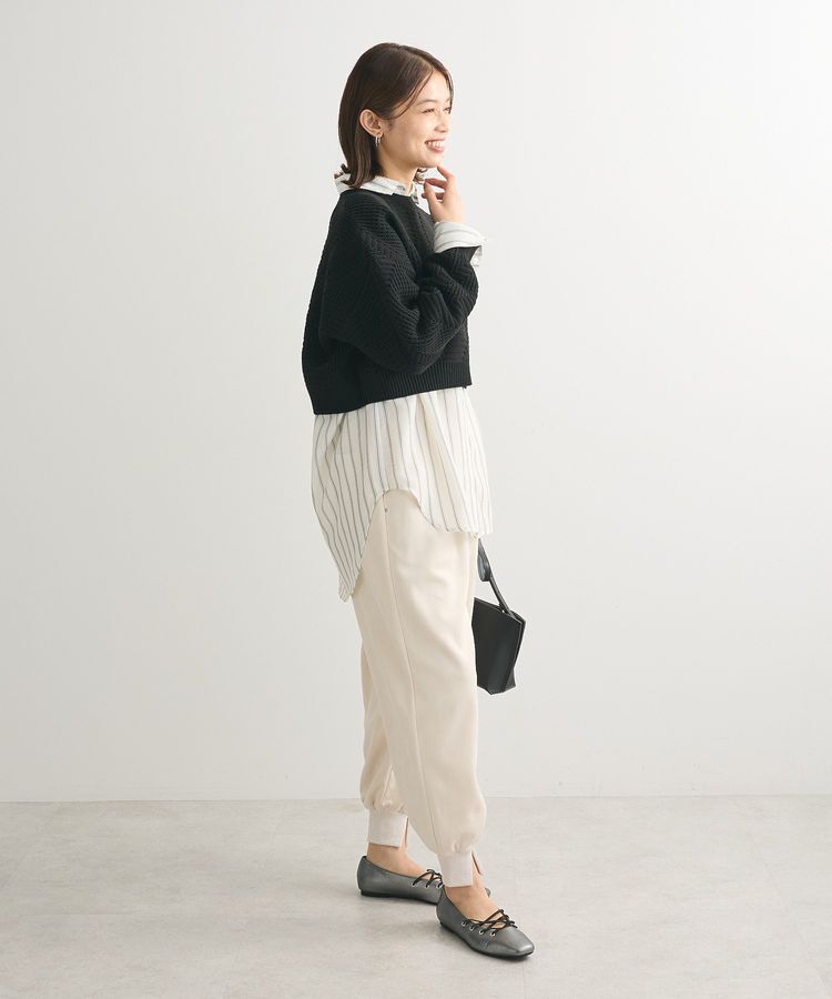 Green Parks「・ELENCARE DUE ジャカードショートニット」|ニット・セーター|