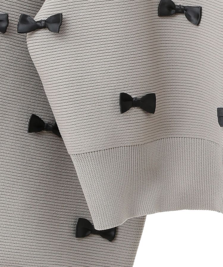 Green Parks「・swing by メニーリボンニットカーディガン」|カーディガン|