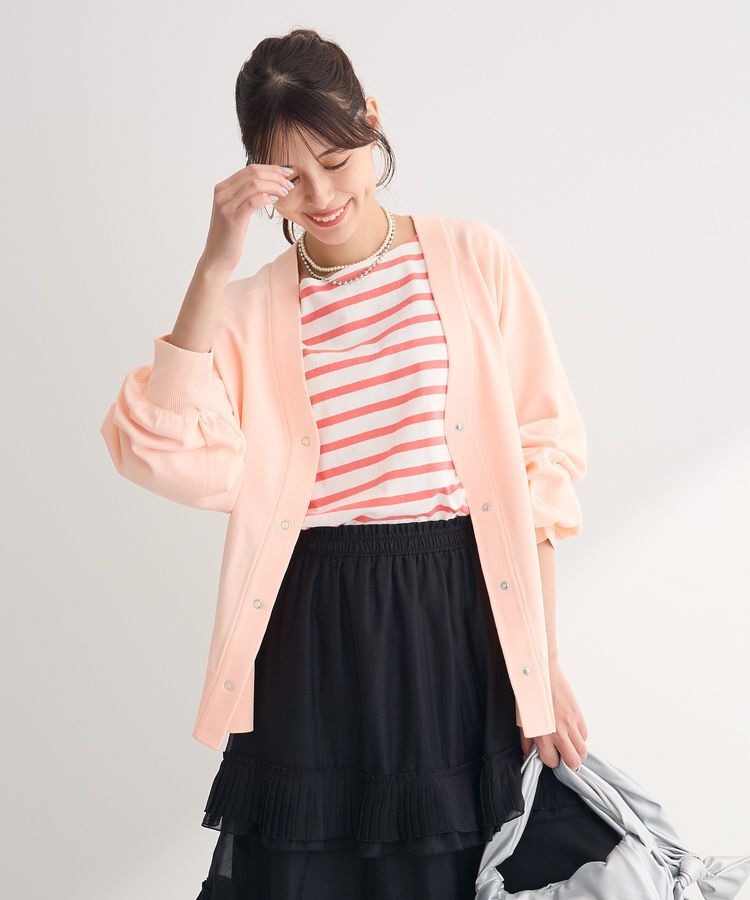 Green Parks「スポンディッシュVネックカーディガン」|カーディガン|