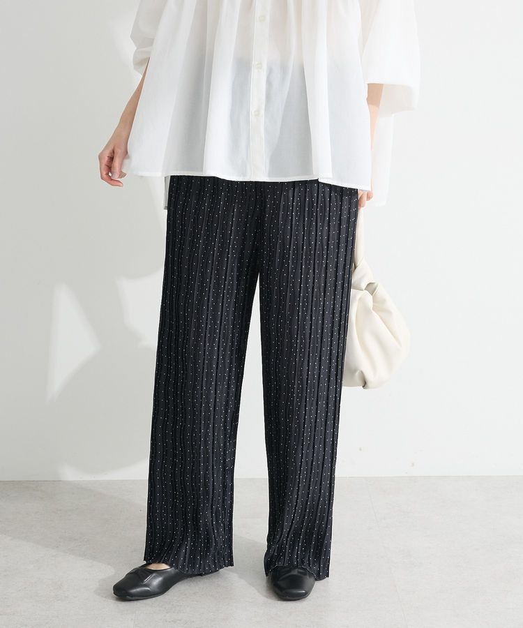 Green Parks「セルフカットウェーブプリーツパンツ」|その他|