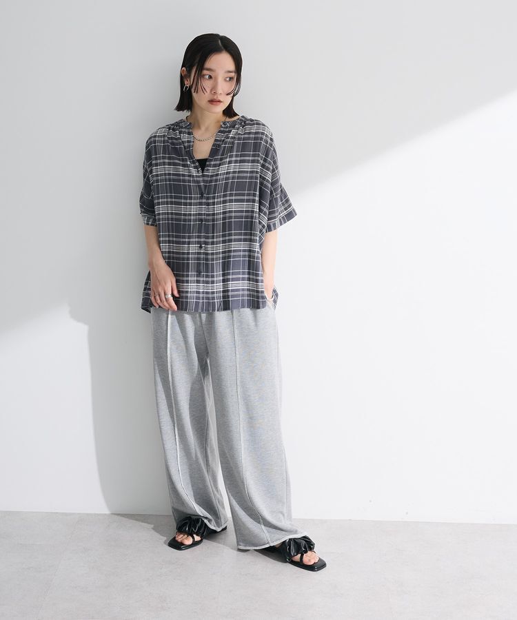 Green Parks「アソート柄さらっとレーヨンブラウス」|シャツ・ブラウス|