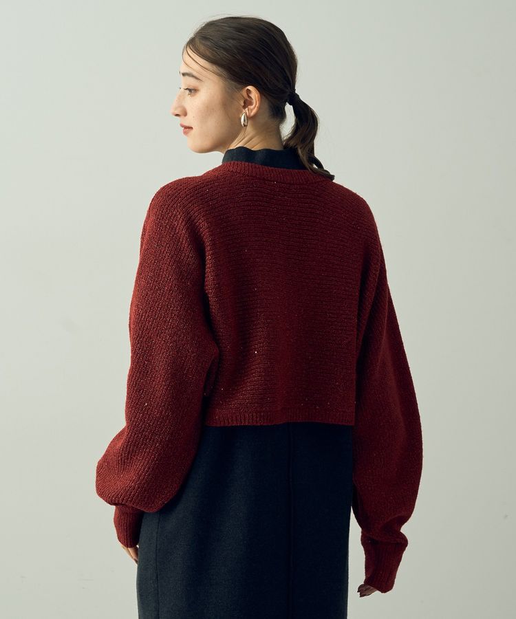 YECCA VECCA「【2点SET】マルチwayレイヤードニットワンピース」|ワンピース|