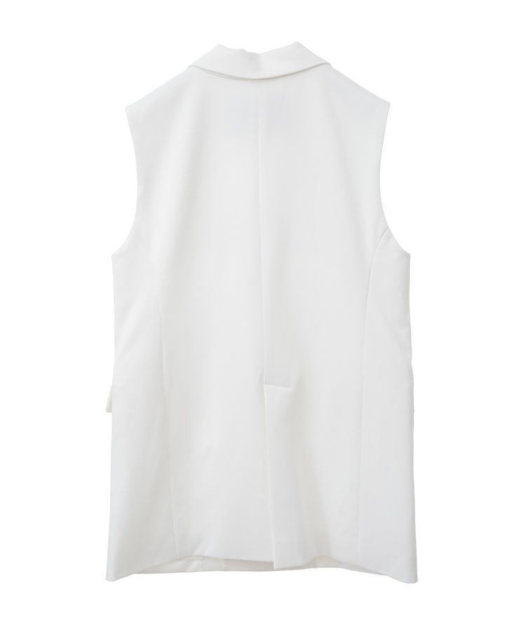 YECCA VECCA「金釦テーラードジレジャケット」|ベスト・ジレ|